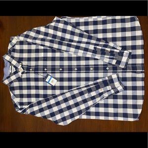 Crown & Ivey Button Down (Blue Plaid)